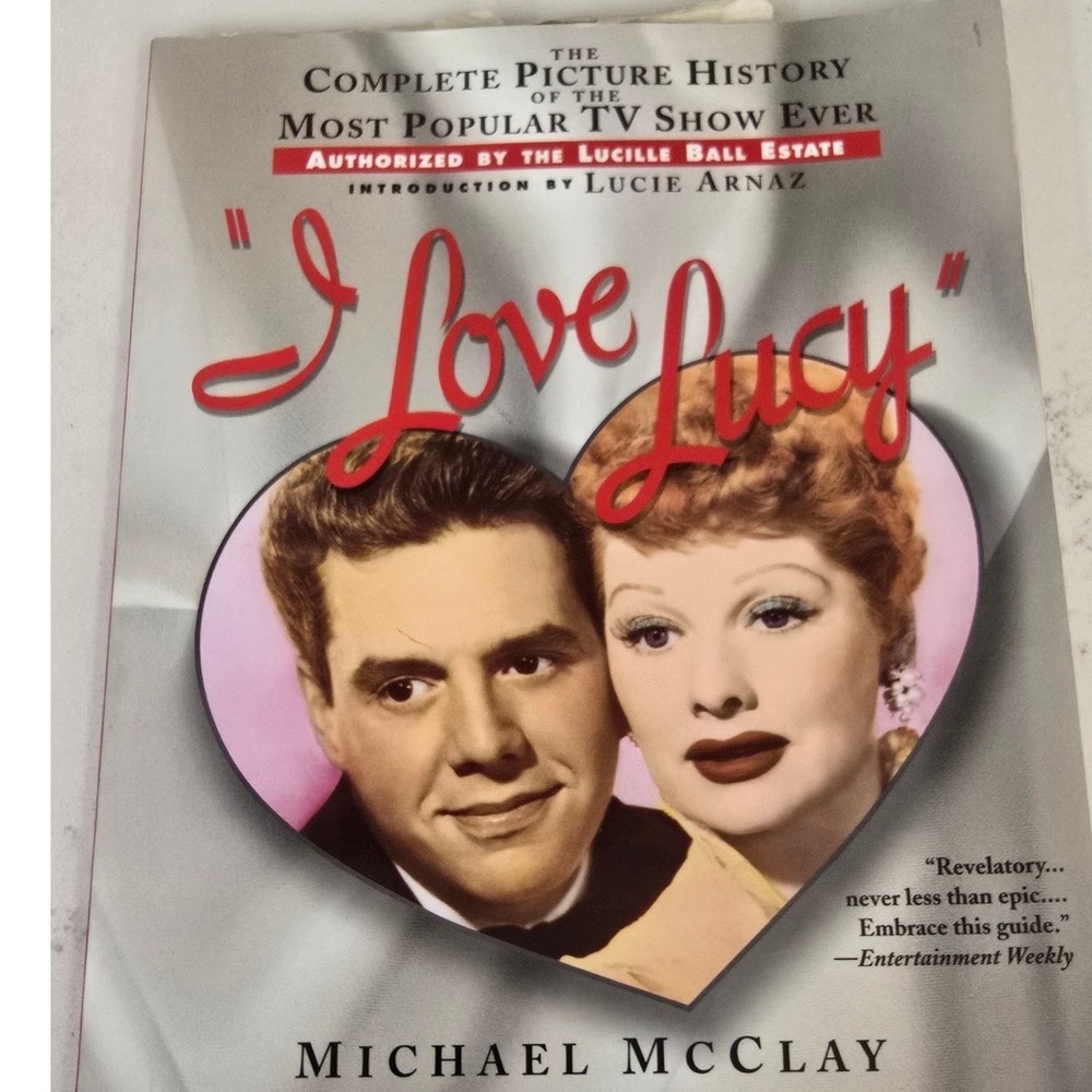 I Love Lucy The Complete Picture History Michael McClay TV Show Book Softcover